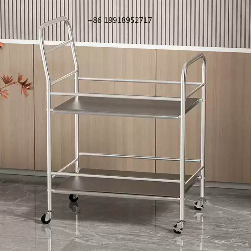 Food Storage Restaurant - Stainless Steel Utility Cart Kitchen Serving