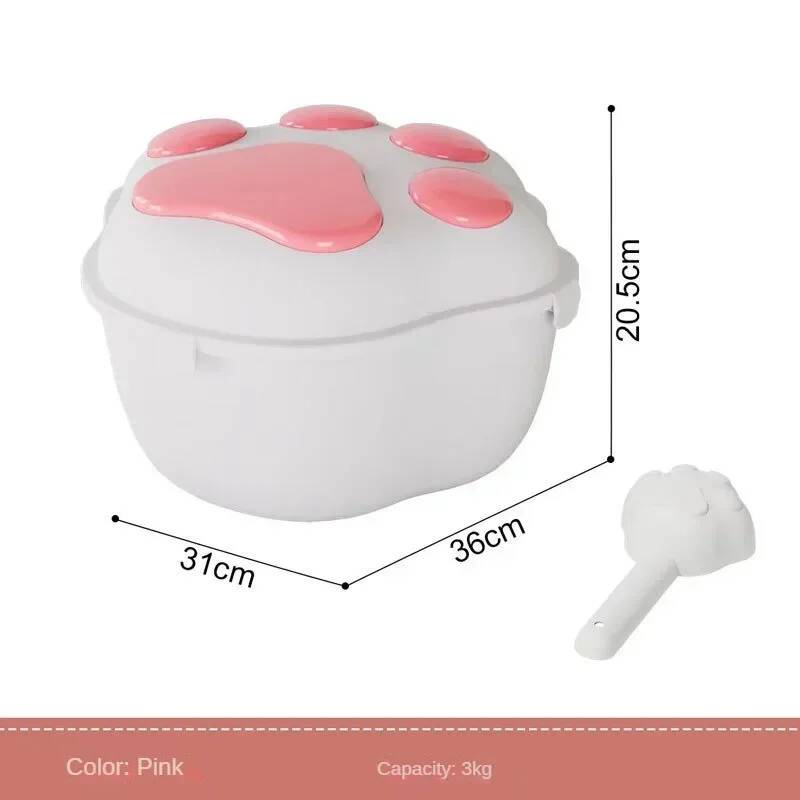 Airtight Sealed Pet Grain Stor - Xl Food Storage Containers With Lids 评论和价格