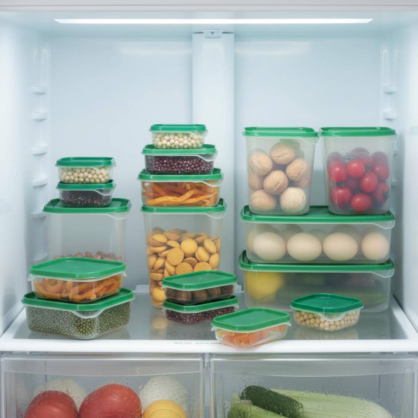 17 Pieces Fridge Storage Box S - Food Storage Refrigerator 评论和价格
