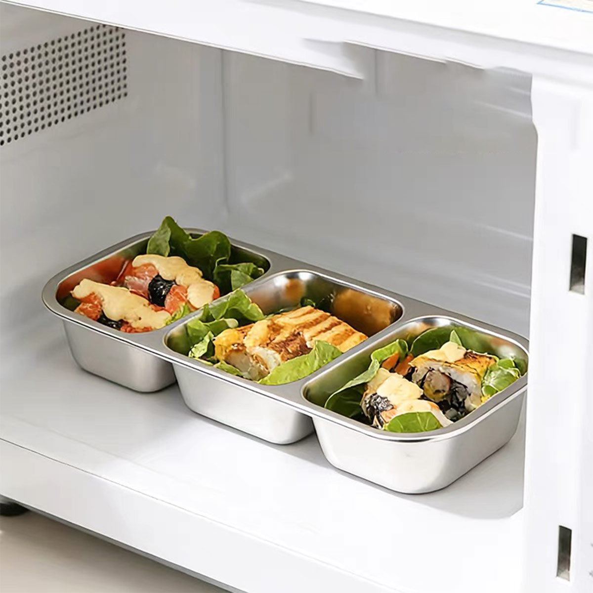 Stainless Steel Food Storage B - Food Storage System 评论和价格