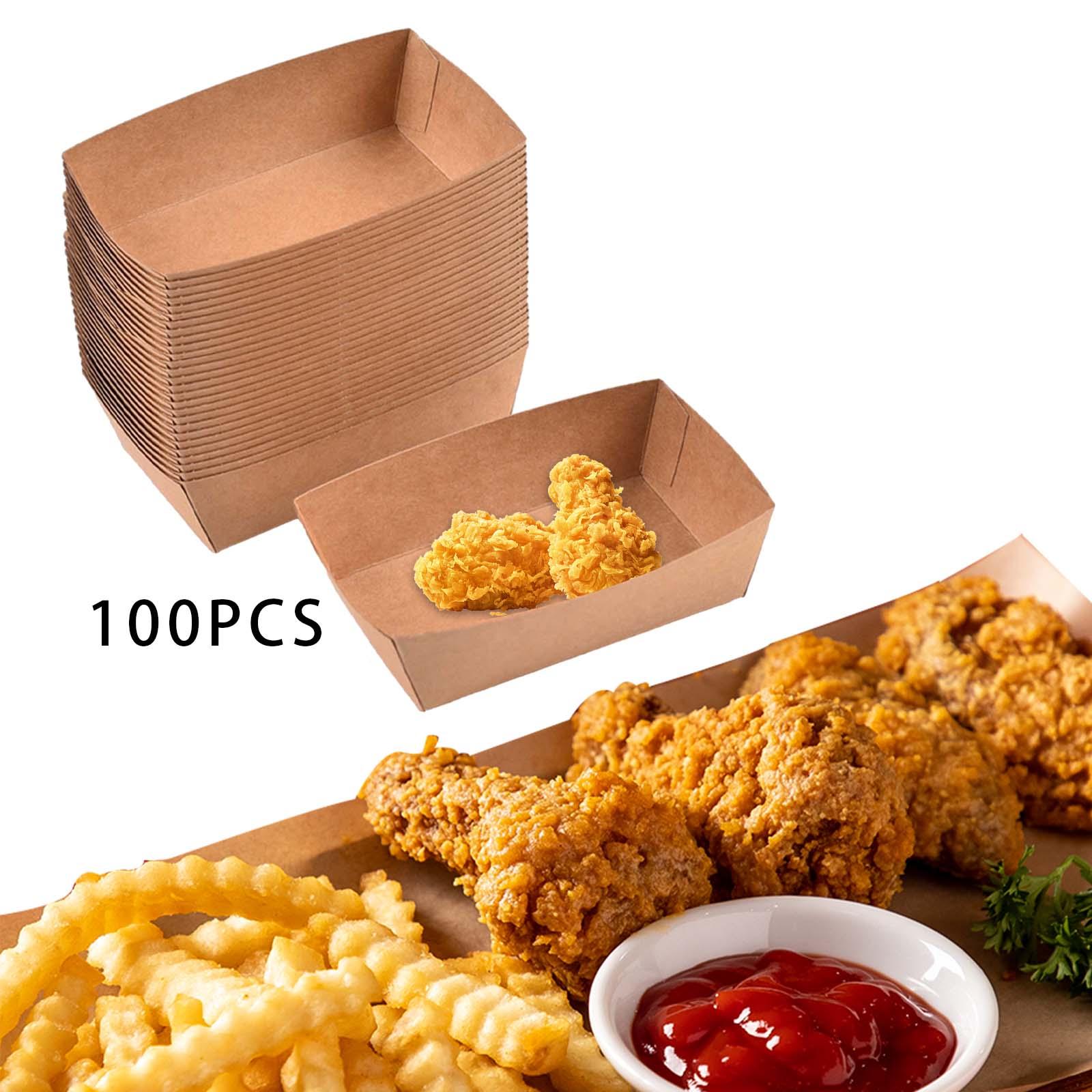 100Pcs Take Out Food Serving B - Food Storage Hot 评论和价格