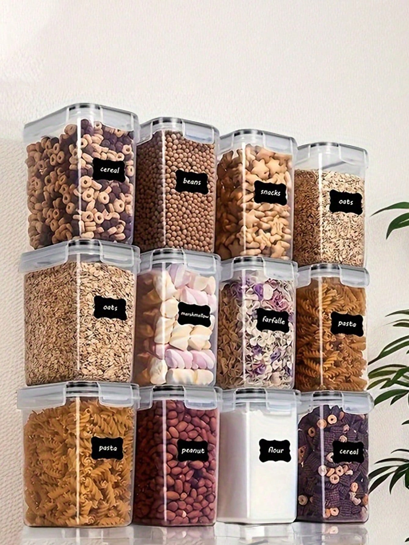 48pcs Airtight Food Storage Co - Food Storage Organization 评论和价格