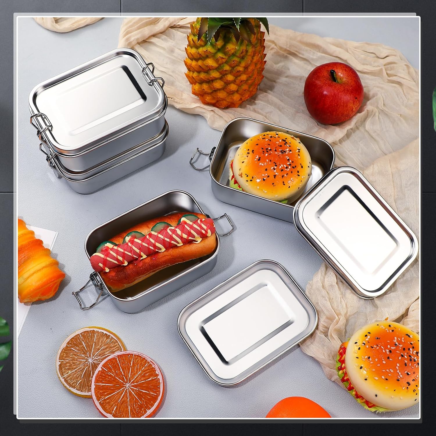 Stainless Steel Food Storage C - Food Storage Hot 评论和价格