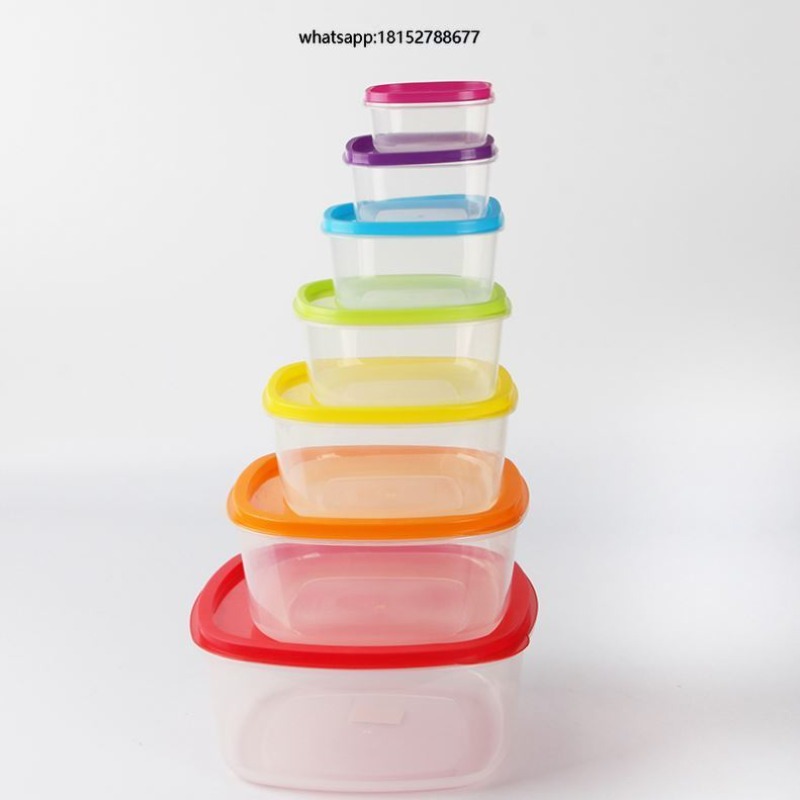 Rainbow 7pcs Food Container Pl - Food Storage And Container 评论和价格