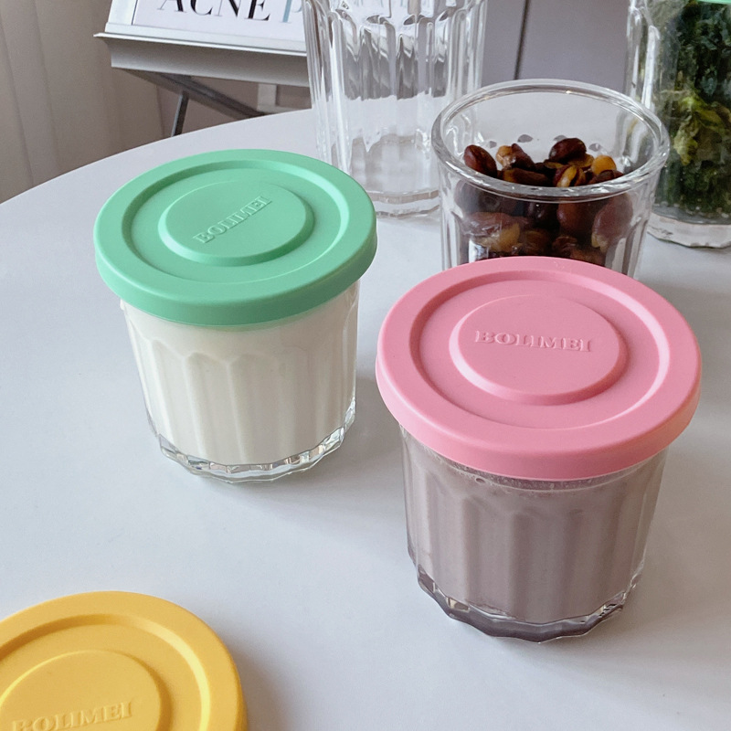 Color Cover Glass Sealed Tank  - Food Storage Jar Glass 评论和价格