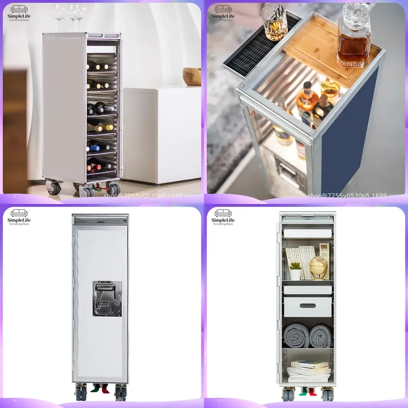 Mobile Kitchen Cart with Stora - Food Storage Restaurant 评论和价格