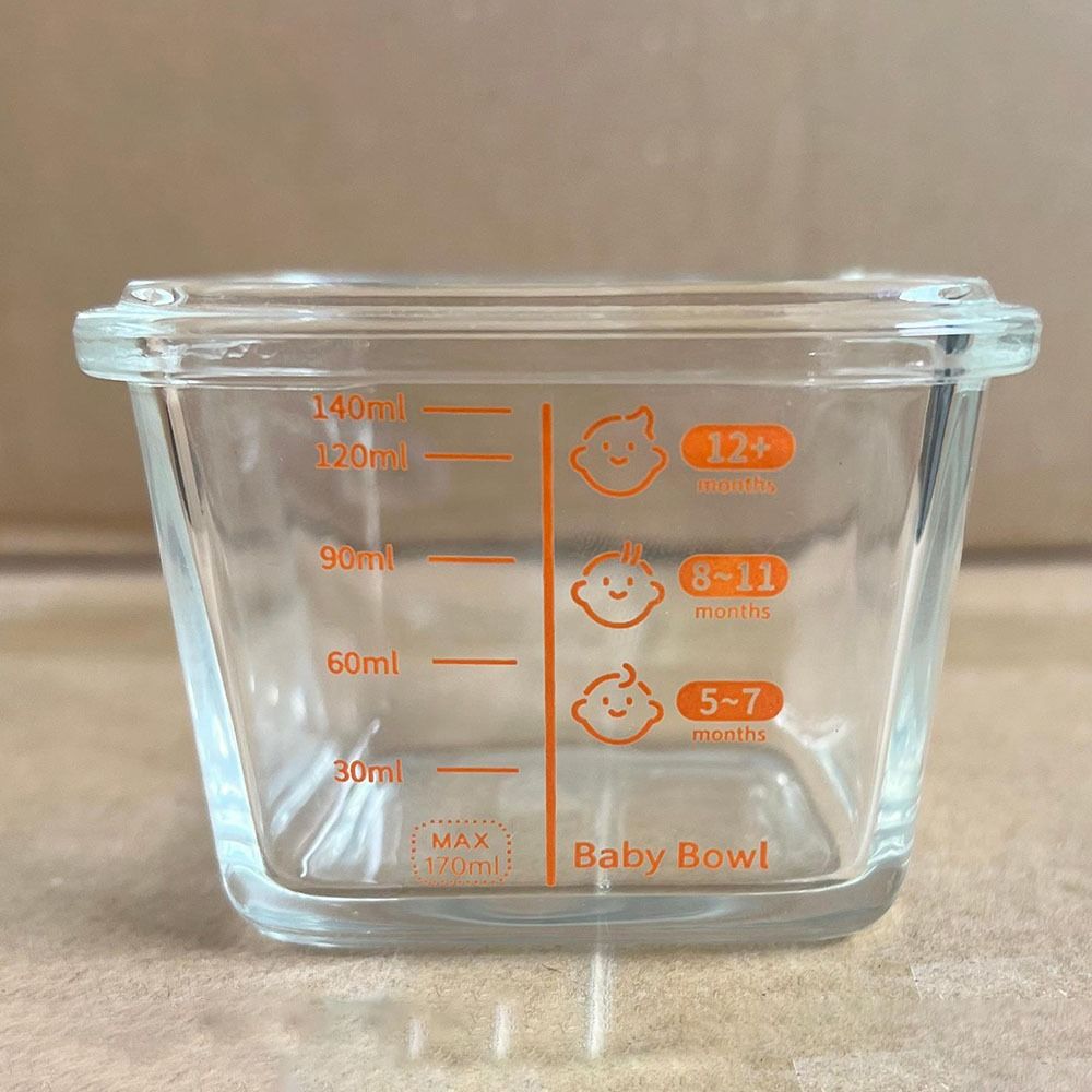 Simple 170ml Food Storage Box  - Food Storage Jar Glass 评论和价格