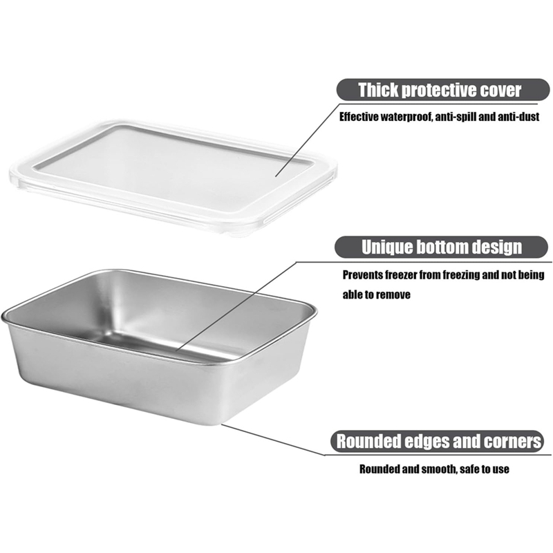 Stainless Steel Containers for - Food Storage For 评论和价格