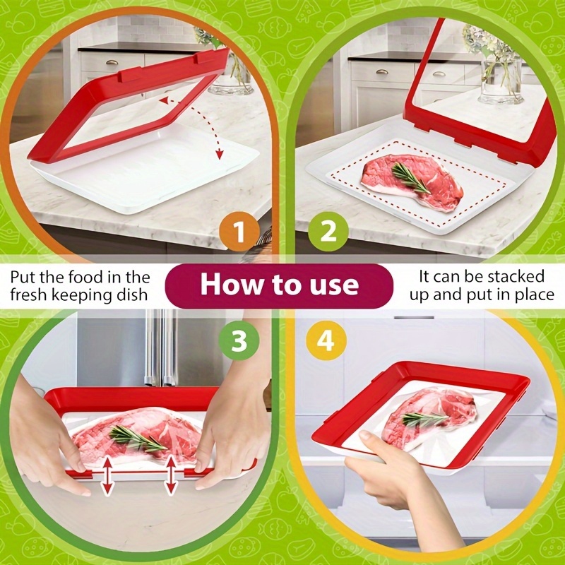 Food Preservation Tray Reusabl - Food Storage And Safety 评论和价格