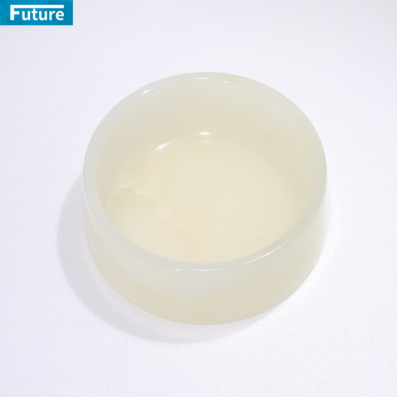 Luxury Polished White Onyx Pet - Food Storage For 评论和价格