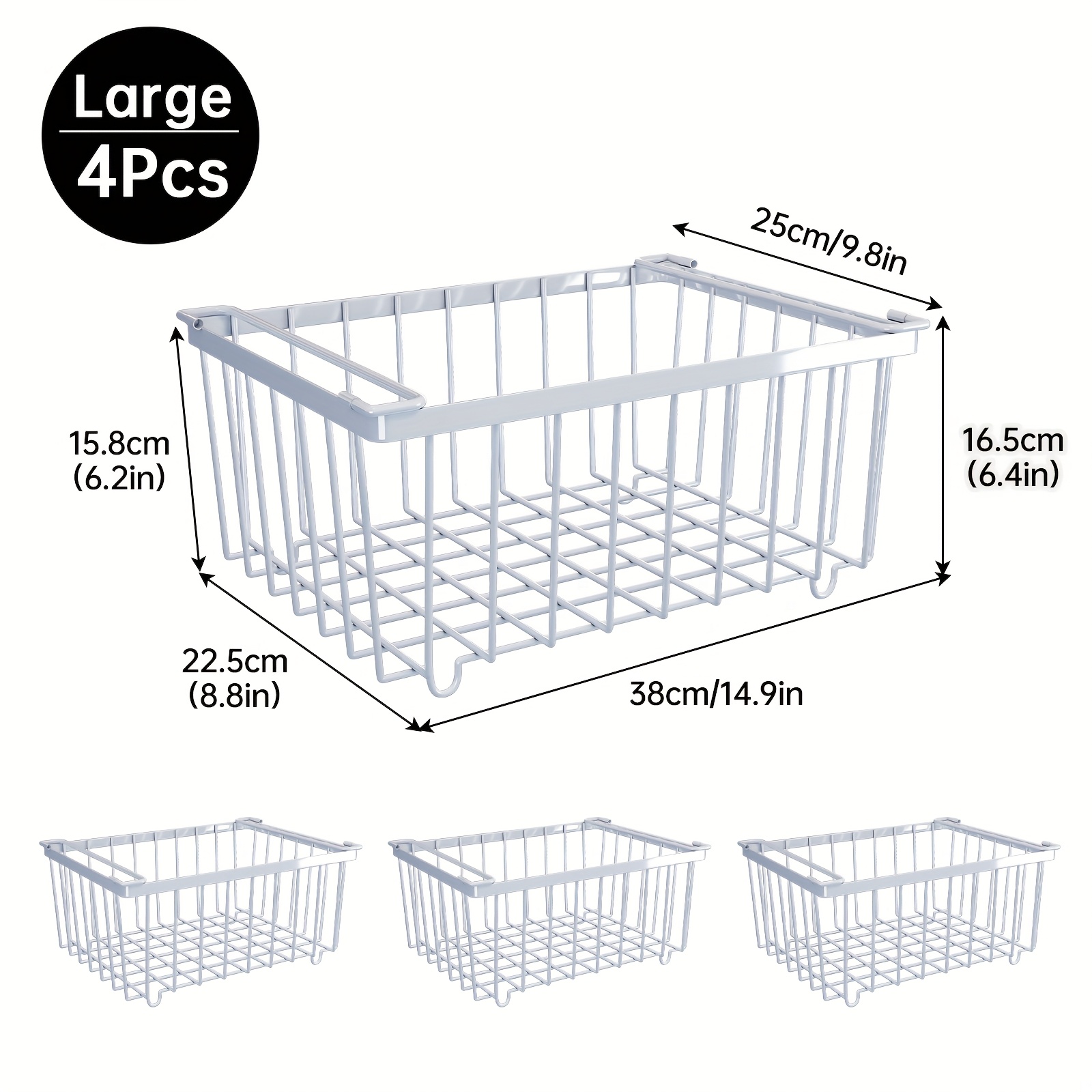 4 Pcs/5 Pcs Restaurant Freezer - Food Storage Restaurant 评论和价格
