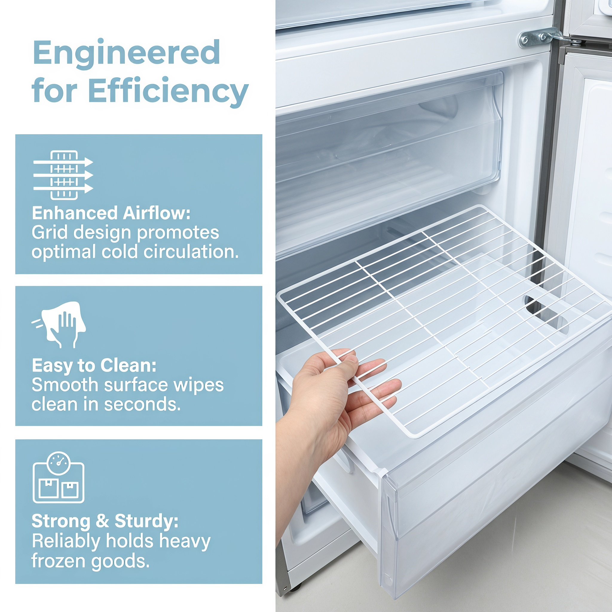 Wire Metal Refrigerator Divide - Food Storage Refrigerator 评论和价格