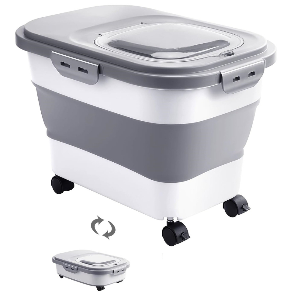 Large Capacity Cat Dog Food St - Xl Food Storage Containers With Lids 评论和价格