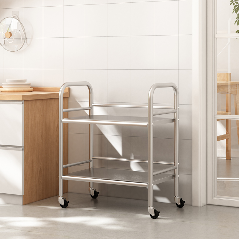 Stainless Steel Utility Cart K - Food Storage Restaurant 评论和价格