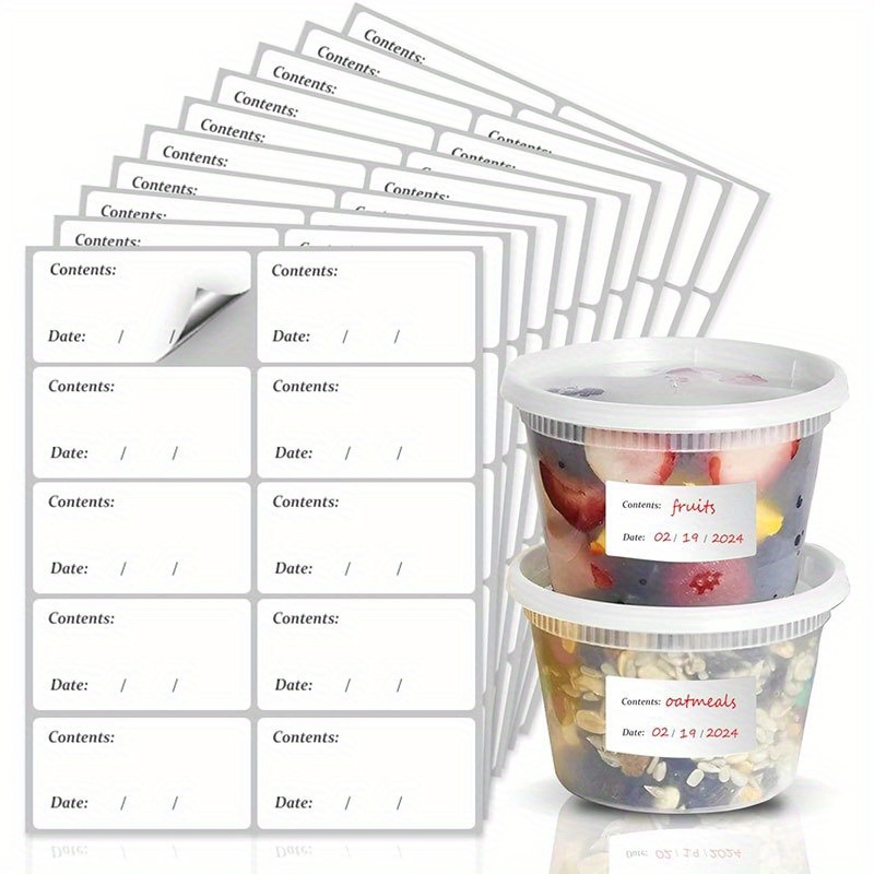 100 Waterproof Removable Freez - Food Storage Notes 评论和价格