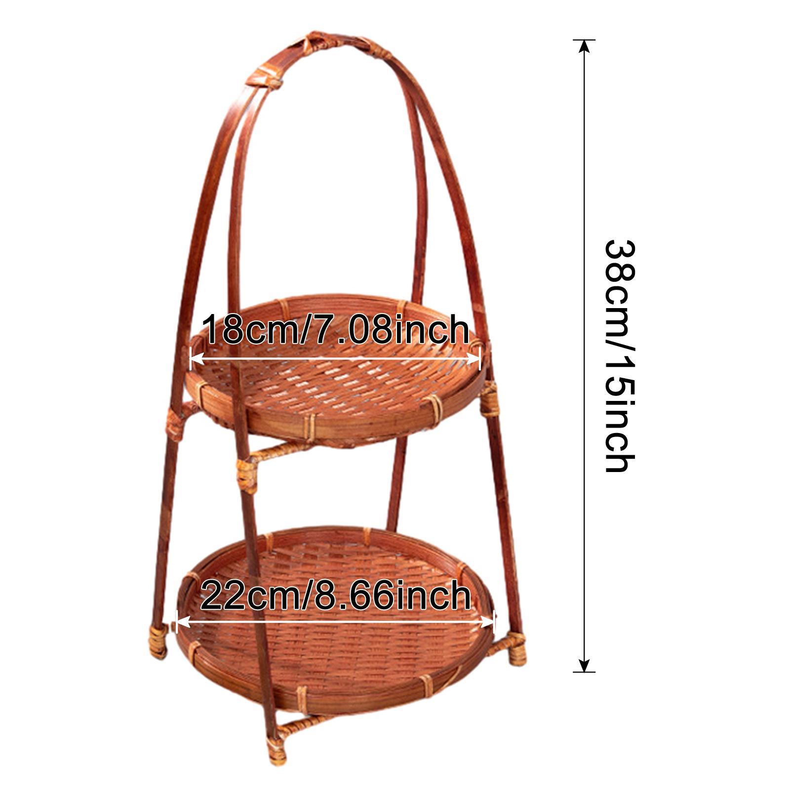Bamboo Woven Fruit Basket Meal - Food Storage Restaurant 评论和价格