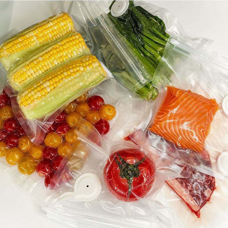 Upgraded Version vacuum food s - Food Storage Zipper Bags 评论和价格