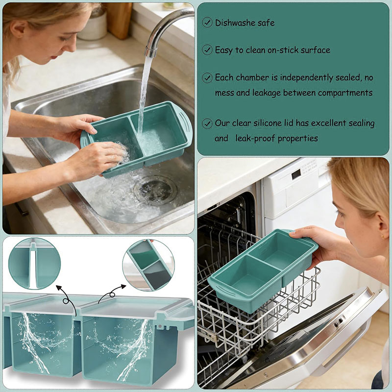 2/4 Cup Large Ice Cube Tray Si - Xl Food Storage Containers With Lids 评论和价格