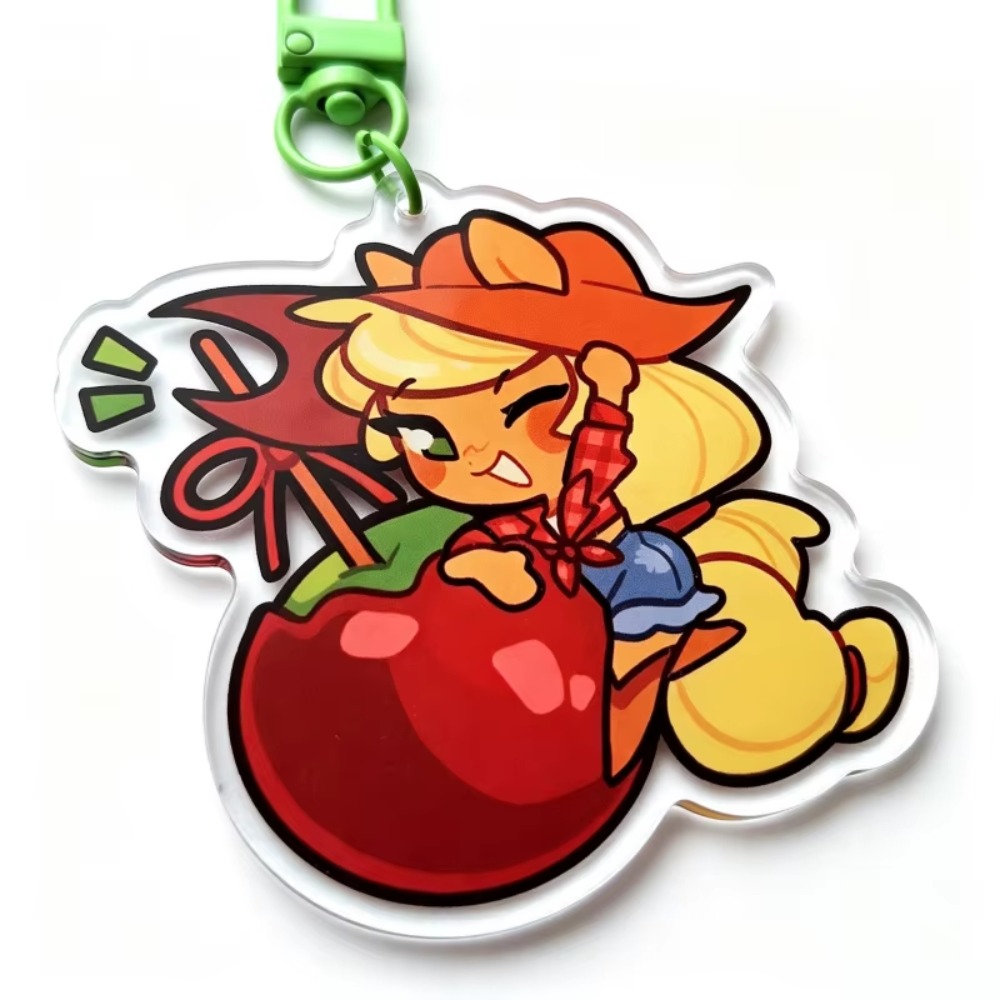 Acrylic Keychain - Applejack,  - Food Storage For 评论和价格