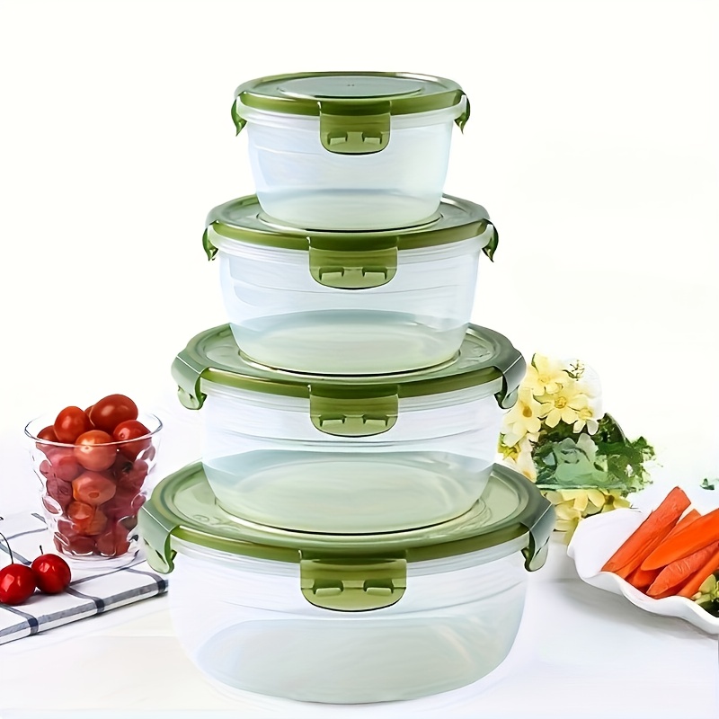 4 Plastic Food Storage Contain - Food Storage System 评论和价格