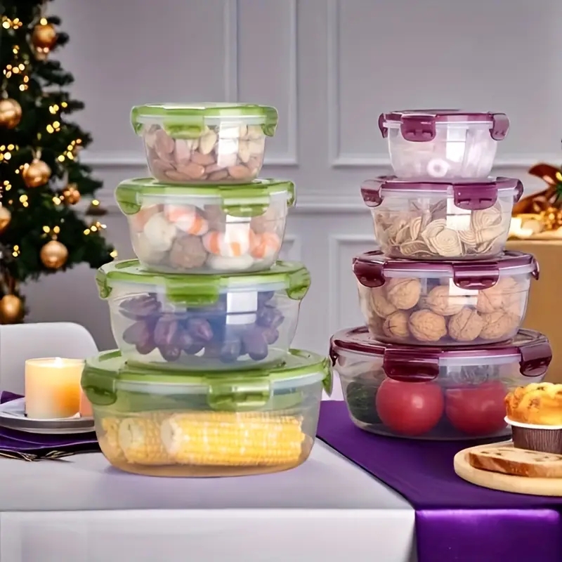 4 Plastic Food Storage Contain - Food Storage System 评论和价格