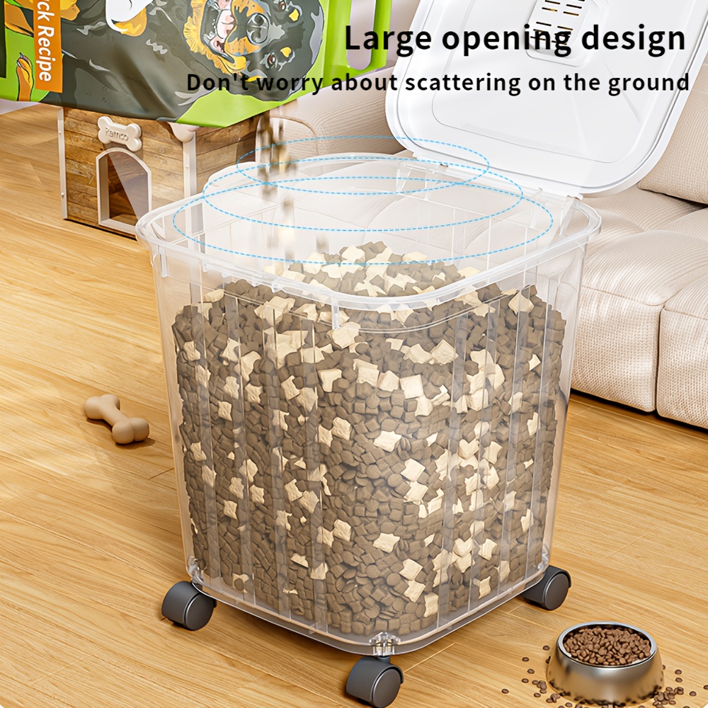 1 X 15kg Large-Capacity Pet Fo - Food Storage And Safety 评论和价格