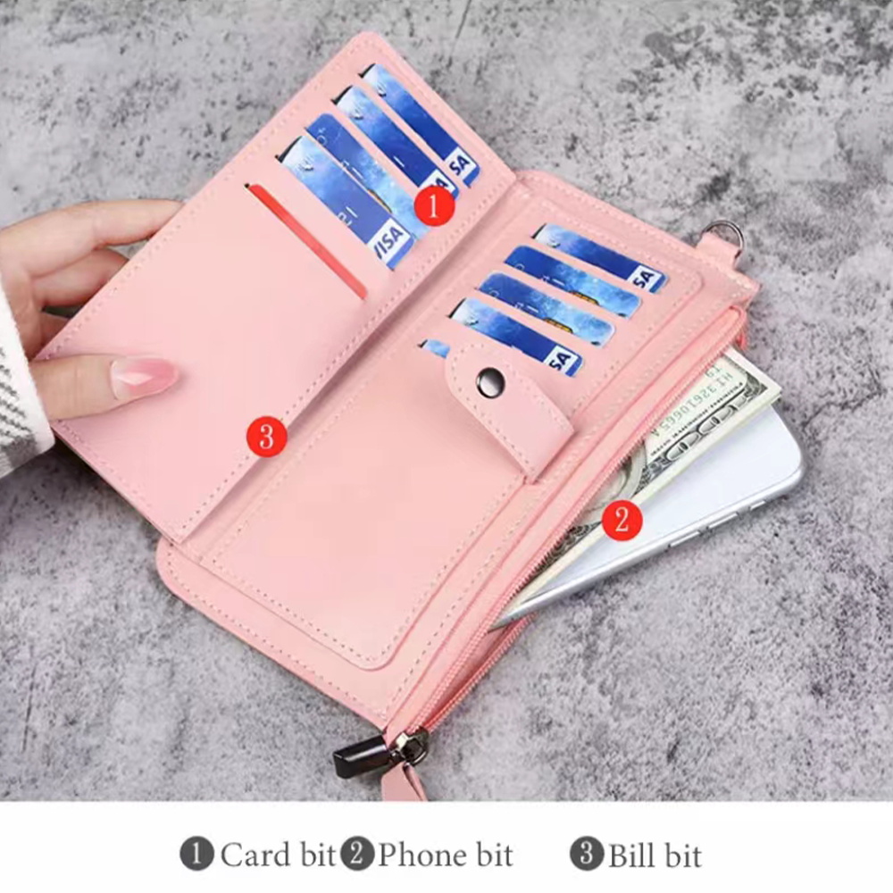 Women Fashion Pu Leather Walle - Food Storage Notes 评论和价格