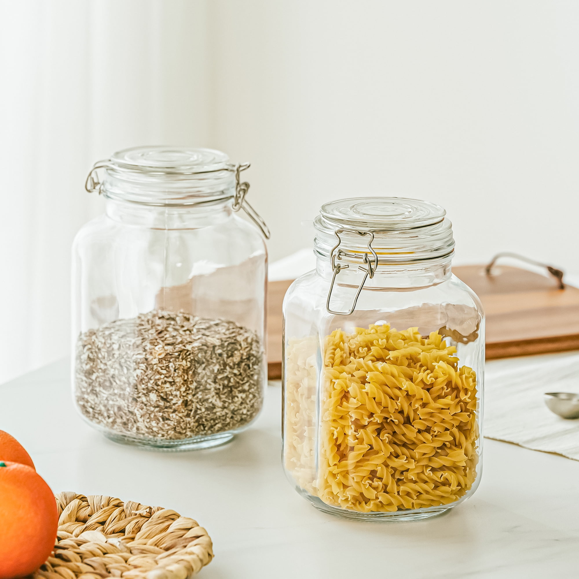 67 oz Glass Airtight Food Stor - Food Storage Organization 评论和价格