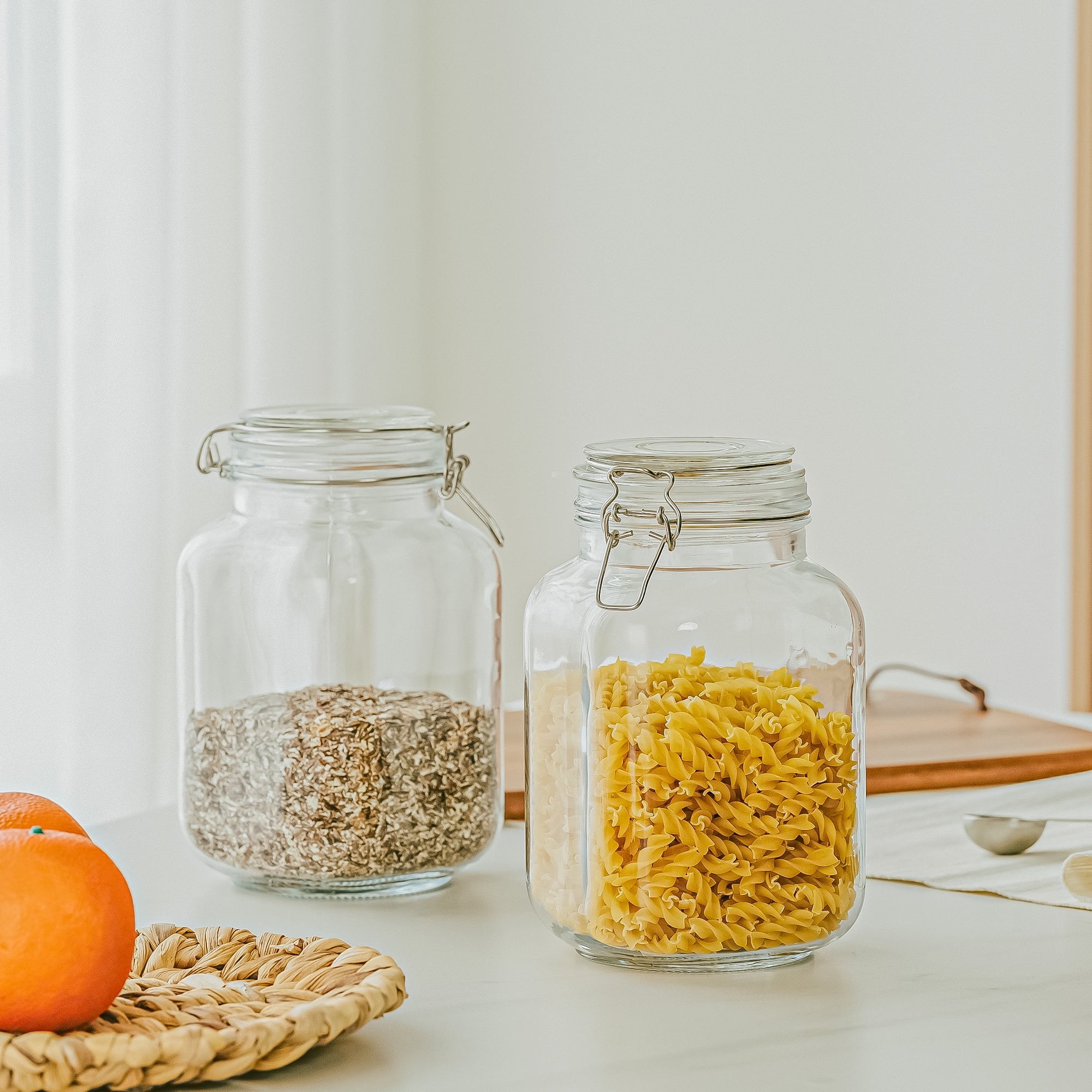 67 oz Glass Airtight Food Stor - Food Storage Organization 评论和价格
