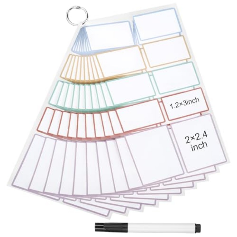 Dry Erase Sticker Labels Reusa - Food Storage Notes 评论和价格