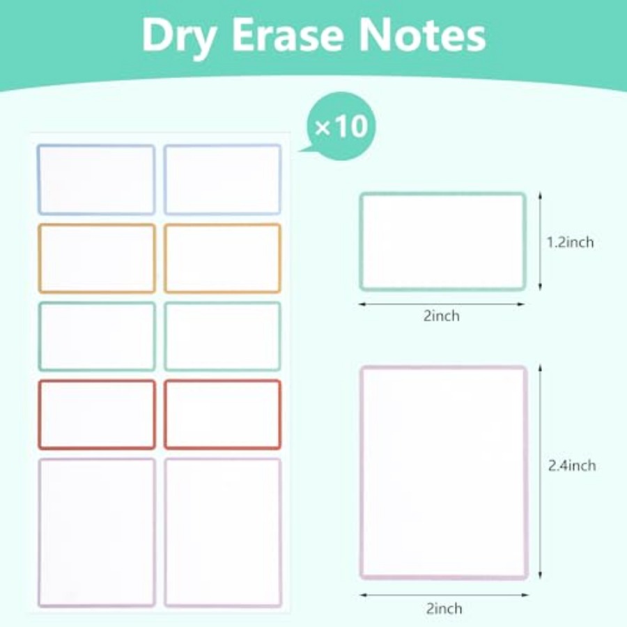 Dry Erase Sticker Labels Reusa - Food Storage Notes 评论和价格