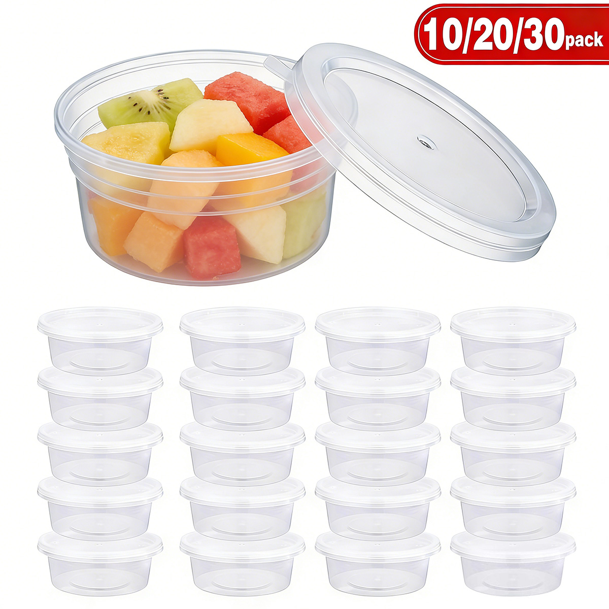 10/20/30 Pack Small Slime Cont - Food Storage Warehouse 评论和价格