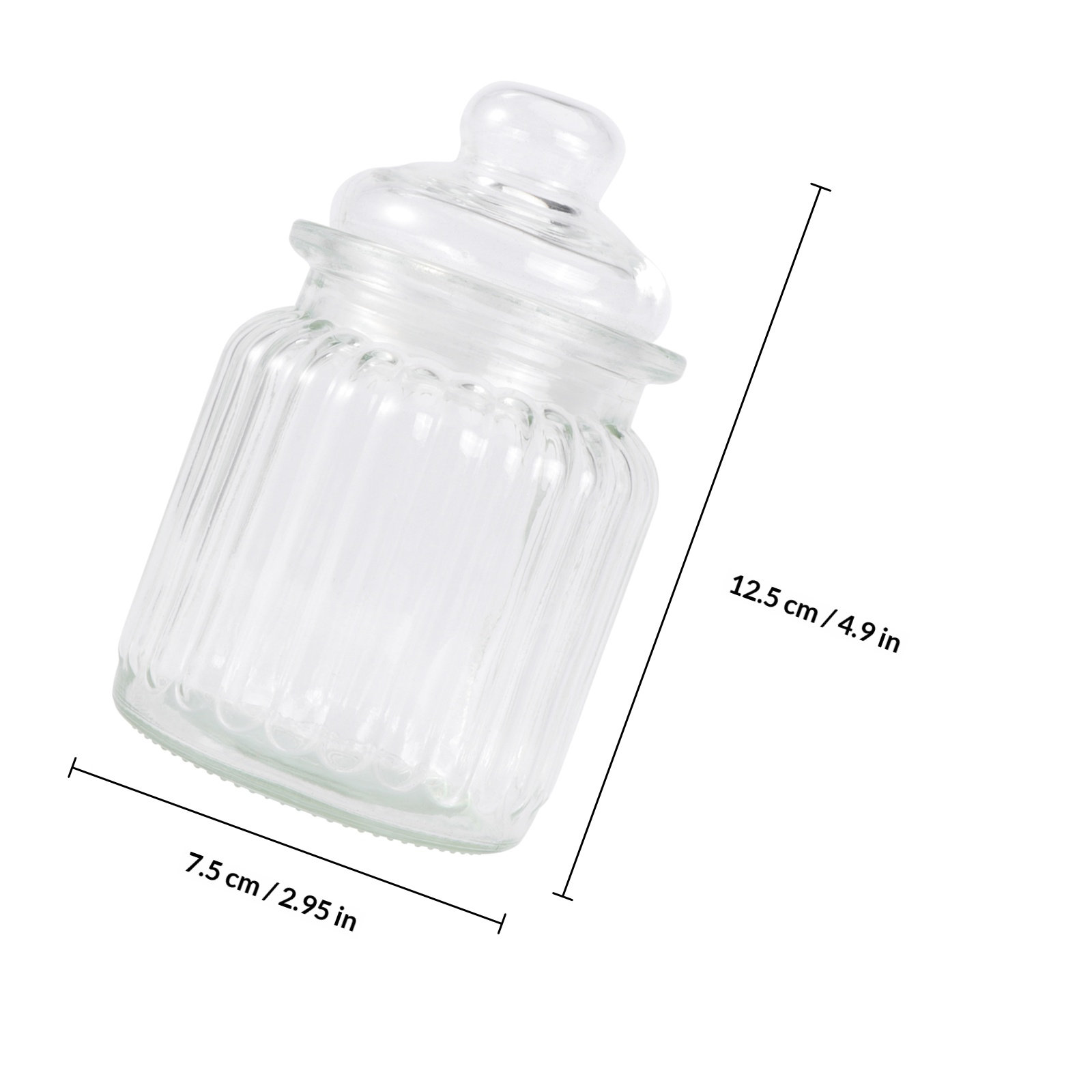 2Pcs Food Grade Sealed Glass S - Food Storage Jar Glass 评论和价格