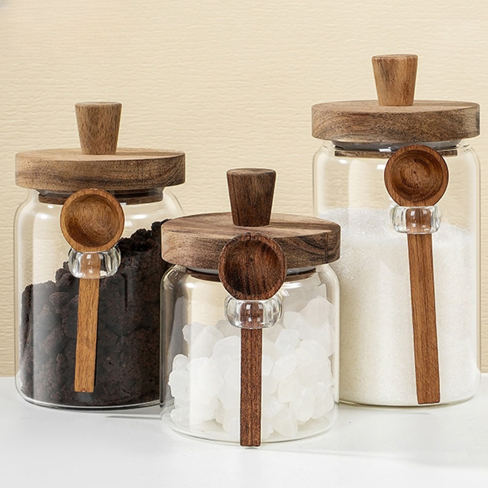 Transparent Glass Food Storage - Food Storage Jar Glass 评论和价格