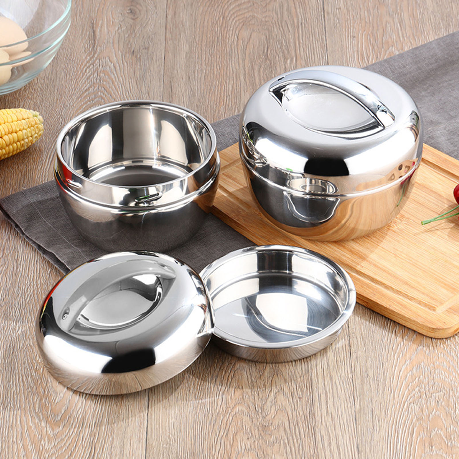 Stainless Steel Insulated Ther - Food Storage Hot 评论和价格