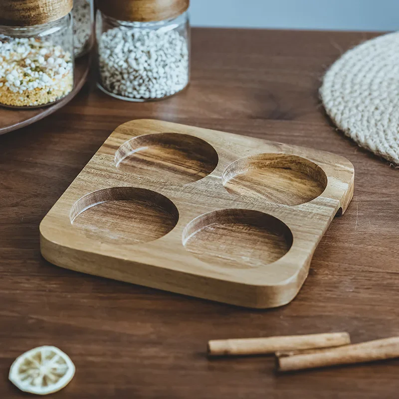 Wood Lid Orgnizer Glass Airtig - Food Storage Jar Glass 评论和价格
