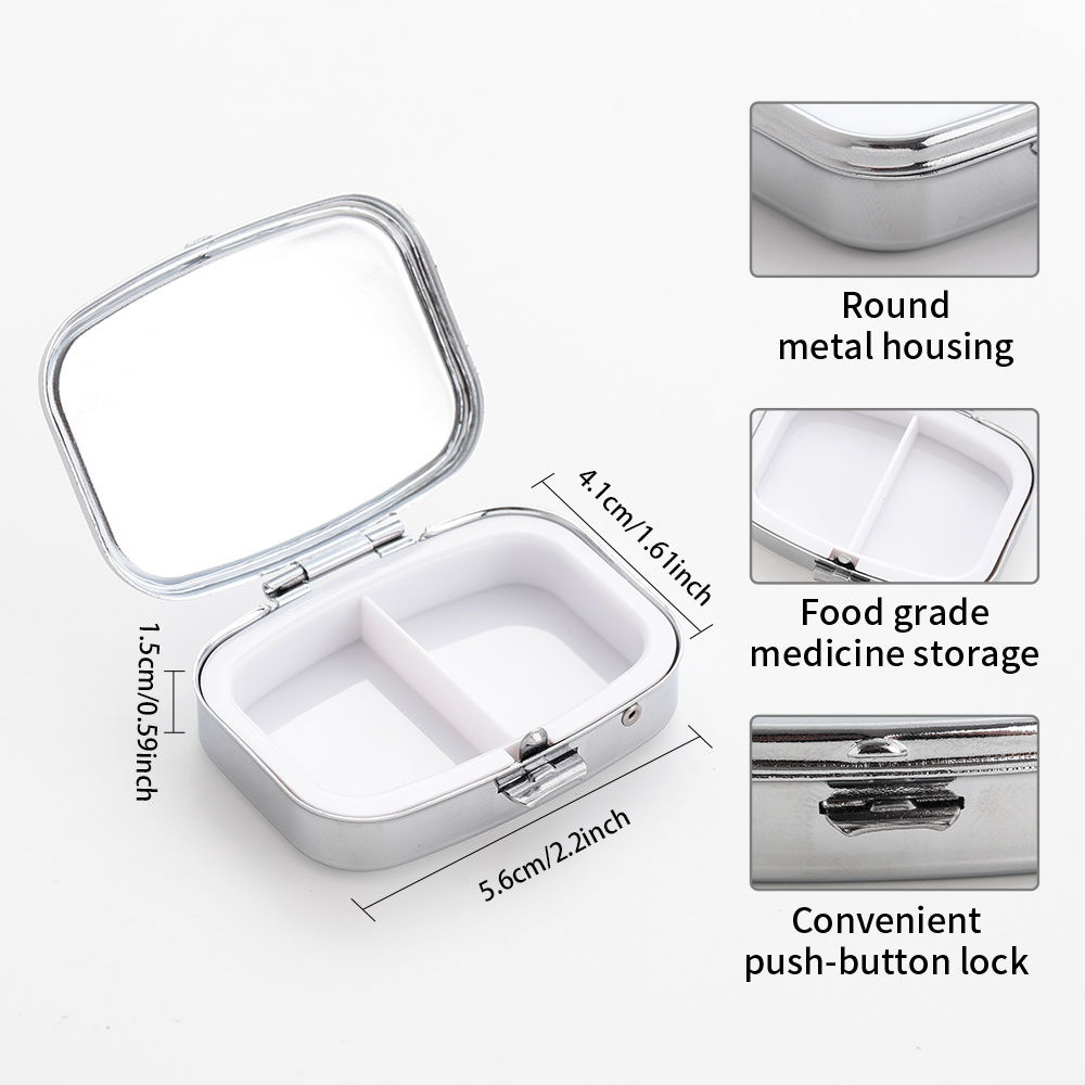 1 Cute Cat-Shaped Metal Pill B - Food Storage And Safety 评论和价格