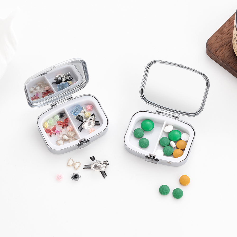 1 Cute Cat-Shaped Metal Pill B - Food Storage And Safety 评论和价格