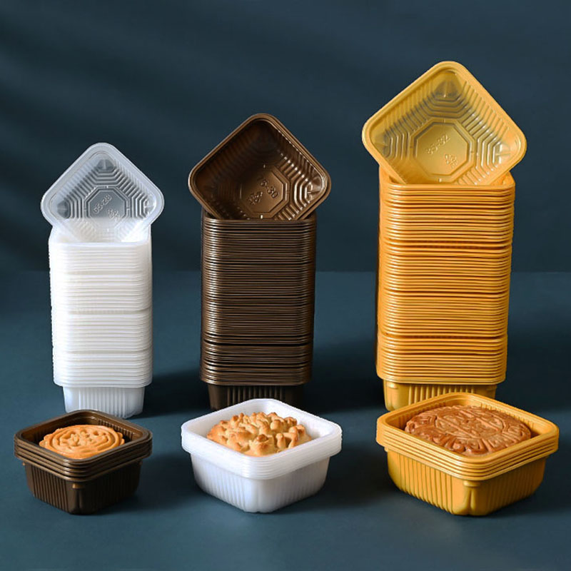 100pcs Mooncake Plastic Tray P - Food Storage Eggs 评论和价格