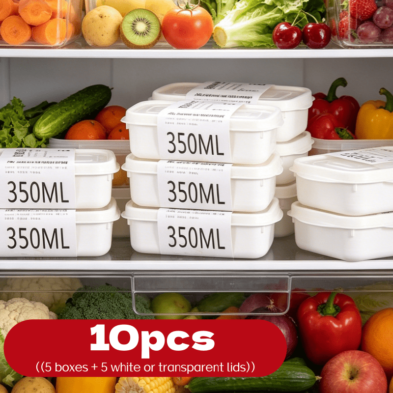 10Pcs Reusable Stackable Food  - Food Storage System 评论和价格