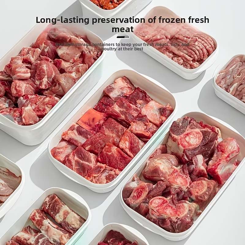 10Pcs Reusable Stackable Food  - Food Storage System 评论和价格