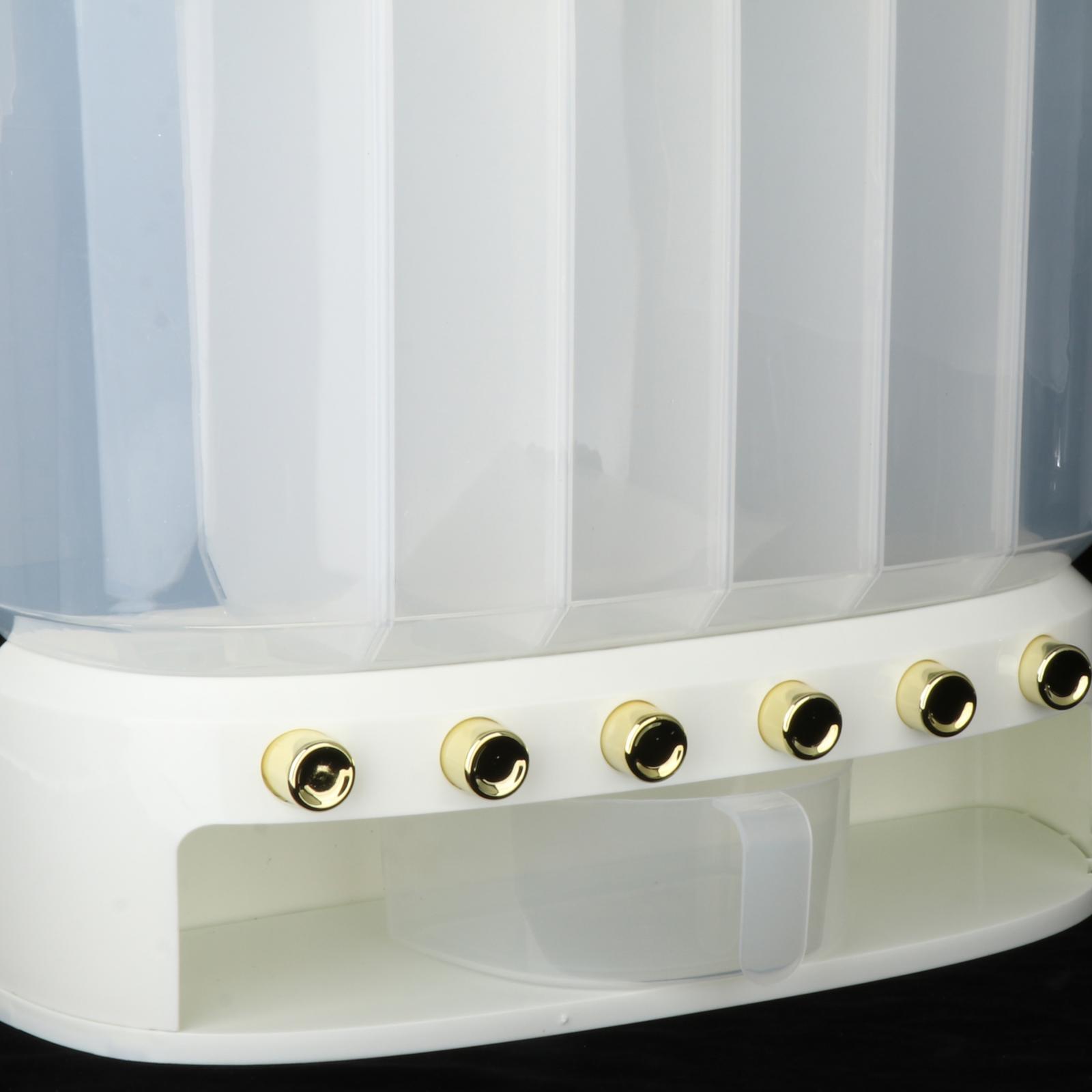 Rice Separate Bucket 6 Grids F - Food Storage Restaurant 评论和价格
