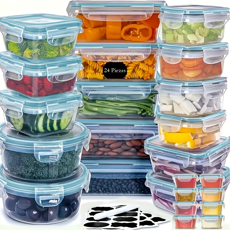 48PCS BPA-Free Food Storage Se - Food Storage Warehouse 评论和价格