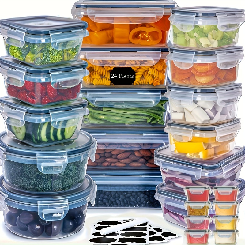 48PCS BPA-Free Food Storage Se - Food Storage Warehouse 评论和价格