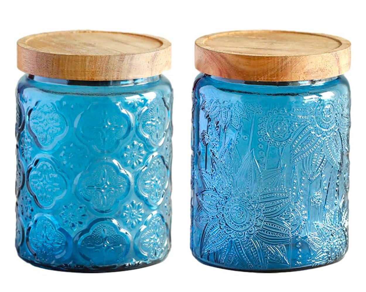 Vintage Glass Kitchen Storage  - Food Storage Jar Glass 评论和价格