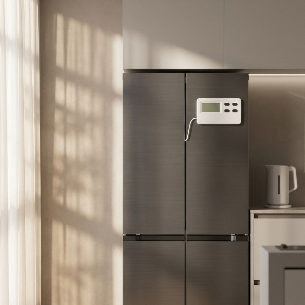 Digital Refrigerator Thermomet - Food Storage And Safety 评论和价格
