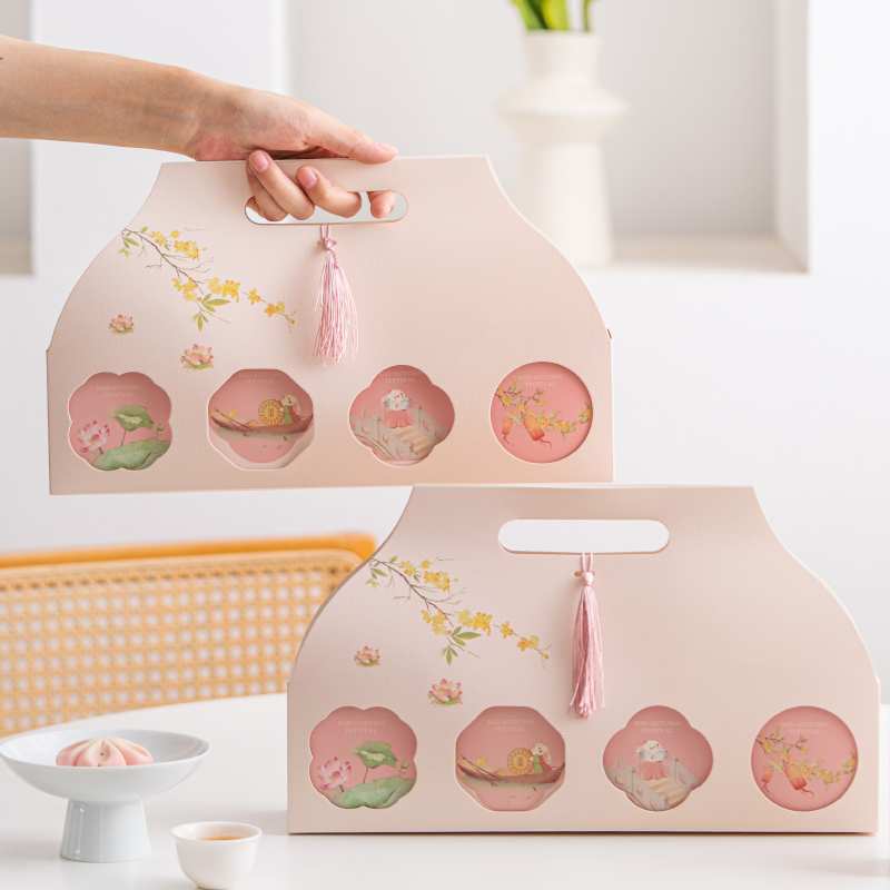 5 Sets Mooncake Packaging Box  - Food Storage Eggs 评论和价格