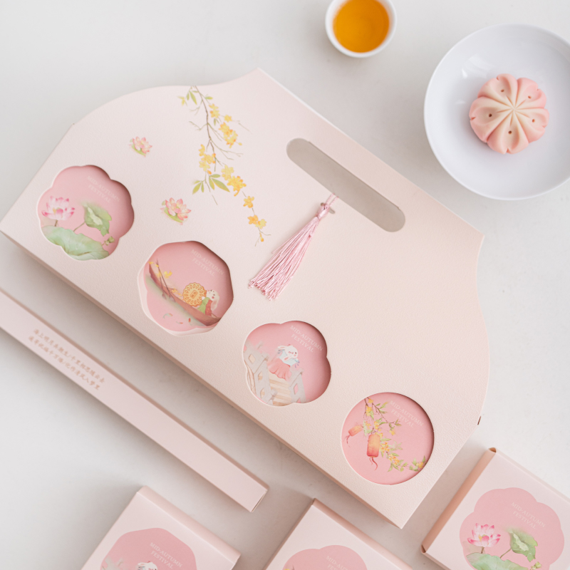 5 Sets Mooncake Packaging Box  - Food Storage Eggs 评论和价格