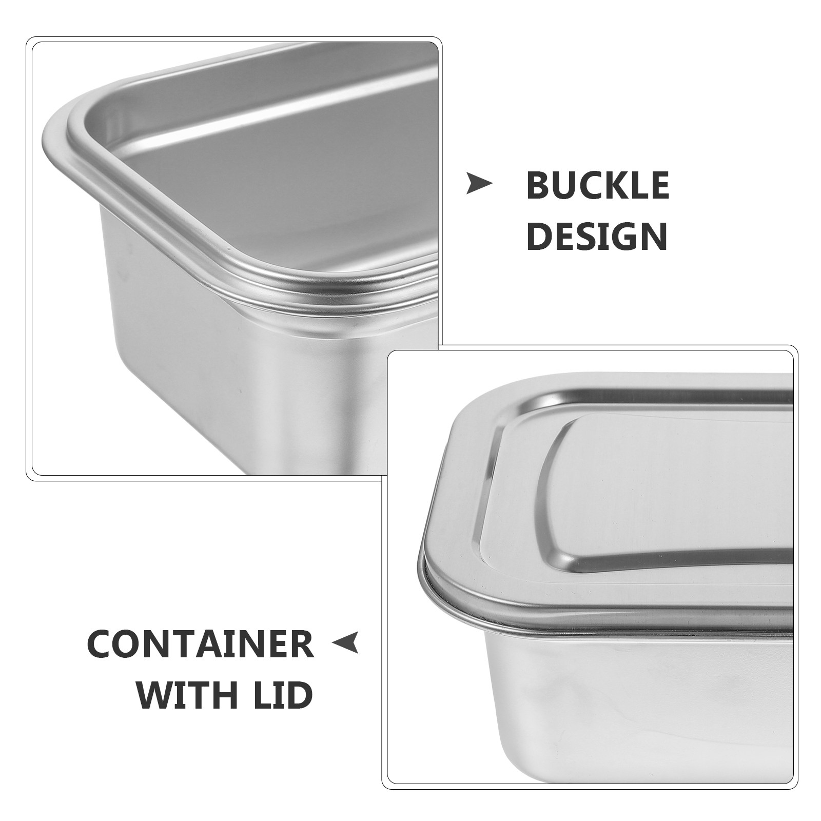 Ice Cream Container Stainless  - Food Storage Restaurant 评论和价格
